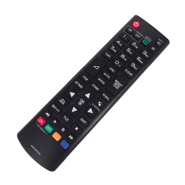 AKB73975763 távirányító LG TV/MONITOR-hoz, utángyártott, PIL6417