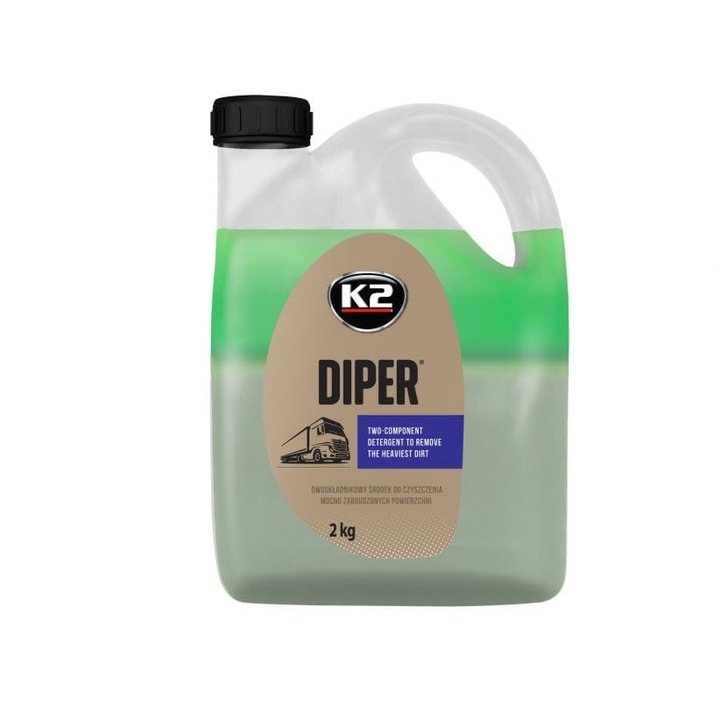 Aktív hab 2 komponenssel, K2, 2 kg, zöld