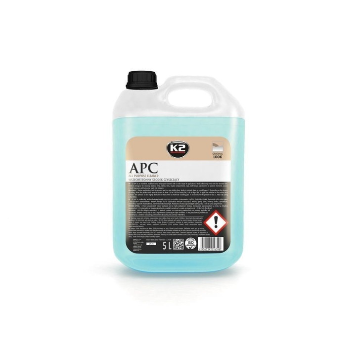 Mosószer, K2, 5 l, kék