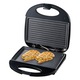 Sandwich maker Tortilla 1000 W, placi neaderente, termostat, indicator LED, negru