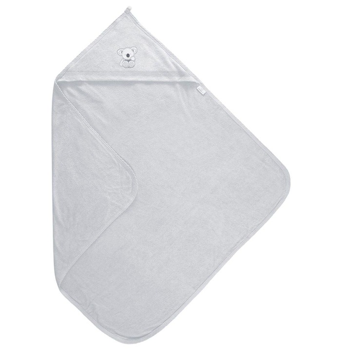 Baba fürdőlepedő, Babymatex, Pamut, 100x100, Szürke