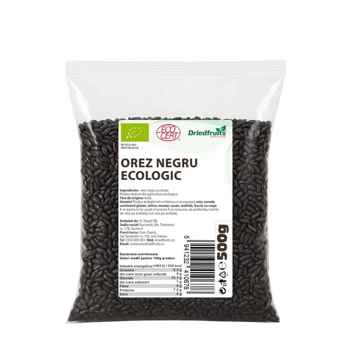 Orez negru BIO - 500 g