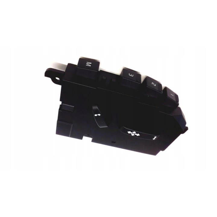 Panou de control scaun pasager, Volvo, Compatibil cu S60/V60/S80, Negru