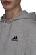 adidas Sportswear, Hanorac cu buzunar kangaroo Feelcozy, Gri inchis melange, M
