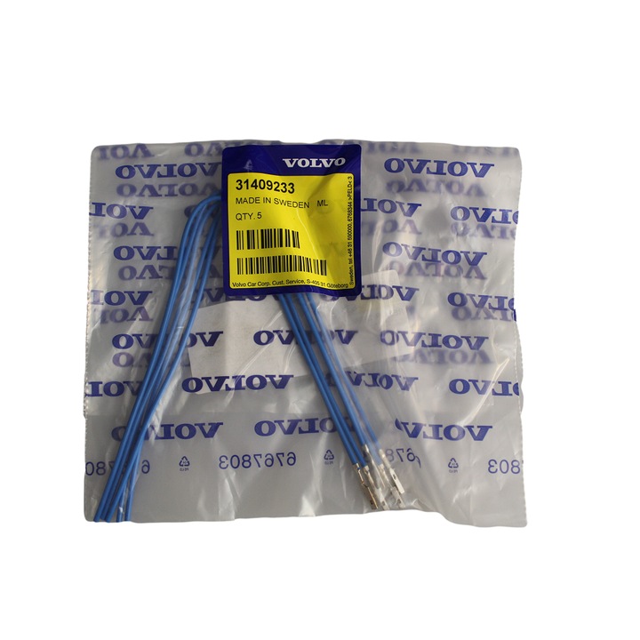 VOLVO tűs bilincs a szerelődugóhoz, kék