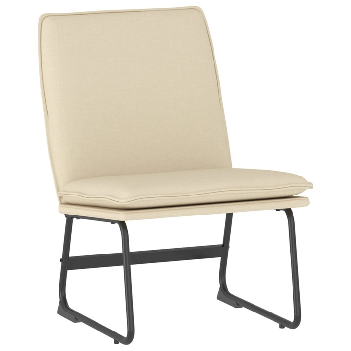 vidaXL Krémszínű szövet pihenőszék 52 x 75 x 76 cm 351318