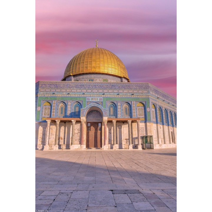 Poster perete, Zakito Posters, 20x30cm Moscheea Al-Aqsa 3, Assaf Frank