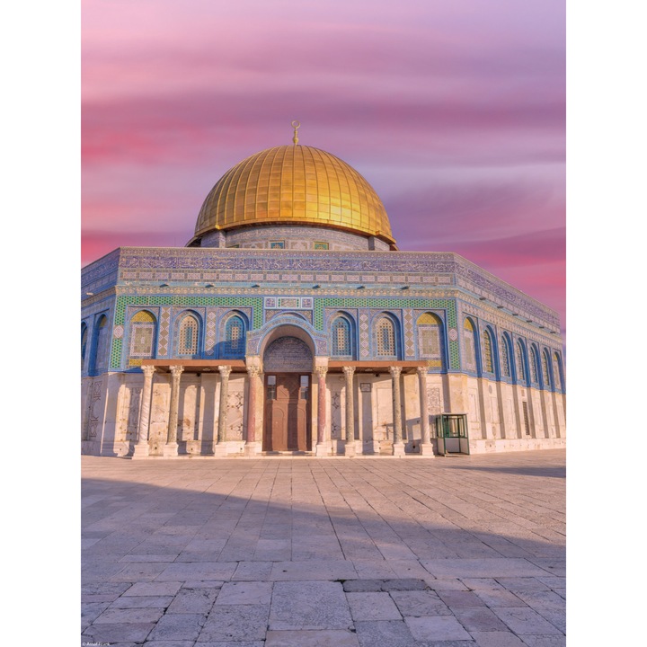 Poster perete, Zakito Posters, 30x40cm Moscheea Al-Aqsa 3, Assaf Frank