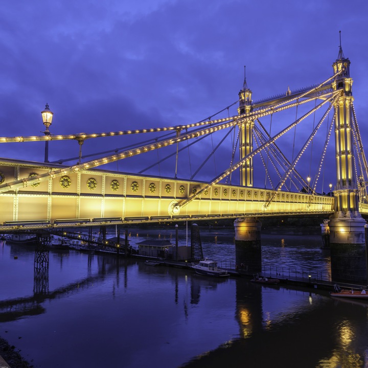 Poster perete, Zakito Posters, 80x80cm Podul Albert, Assaf Frank