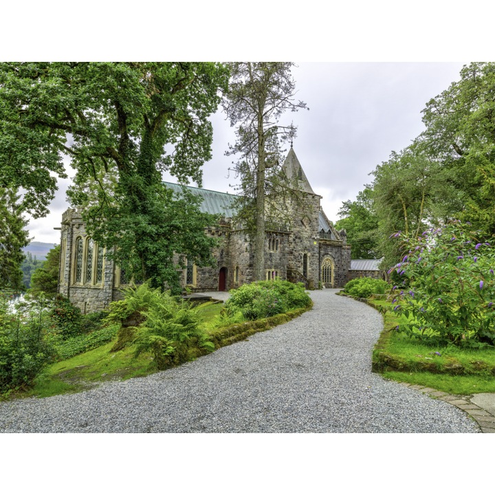 Poster perete, Zakito Posters, 40x30cm Biserica scotiana, Assaf Frank