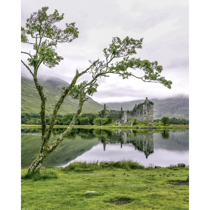 Poster perete, Zakito Posters, 40x50cm Castelul Kilchurn, Assaf Frank