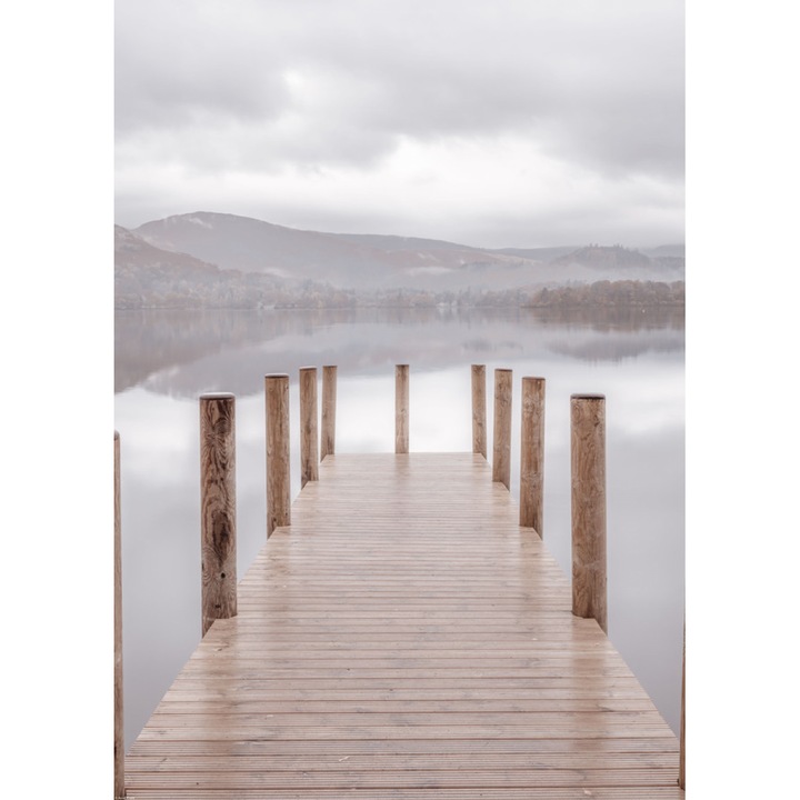 Poster perete, Zakito Posters, 50x70cm Molo w Derwentwater 2, Assaf Frank