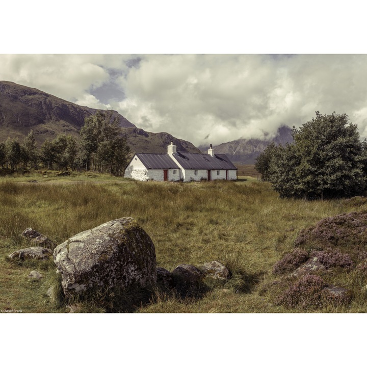 Poster perete, Zakito Posters, 29,7x21cm Cabana in Glen Coe, Assaf Frank