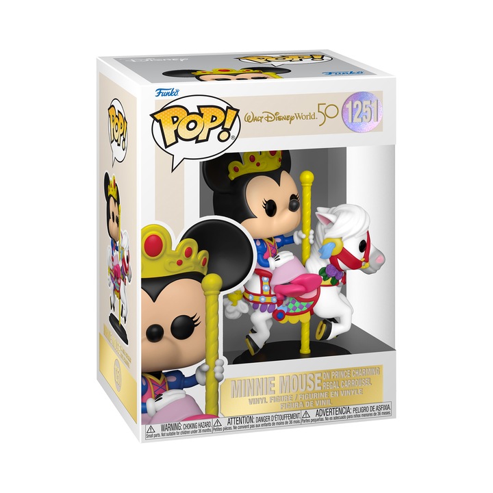 Figurina Funko POP! Walt Disney World 50th - Minnie Mouse Carrousel