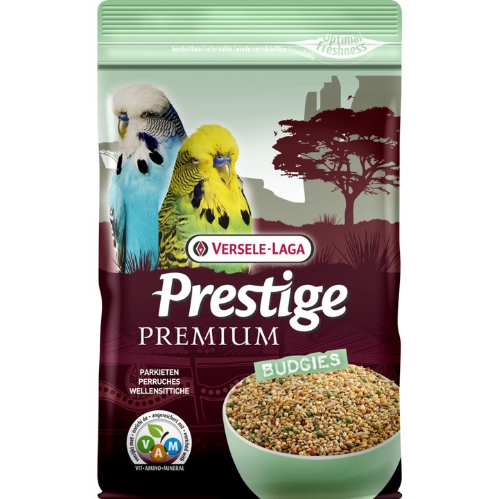 Hrana pentru Perusi, Prestige Premium Budgies, Versele Laga, 800g