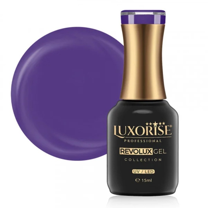 Oja Semipermanenta Revolux LUXORISE - Purple Mash 15ml