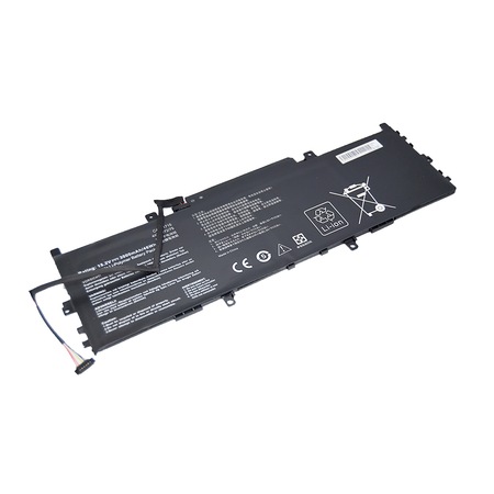 KXRSII C41N1715 Batterie pour ASUS Zenbook 13 UX331F UX331FA UX331U UX331UA UX331UN UX331FN U3100FN U3100UN U3100UN UX331FN-EG034T UX331UA-EG012R UX331UN-C4032T UX331UN-WS51T Série 4ICP4/72/75 50Wh