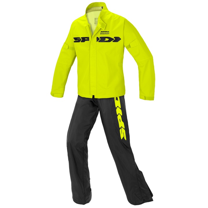 Set husa de ploaie SPIDI SPORT RAIN BLACK/FLUO, 60/4XL