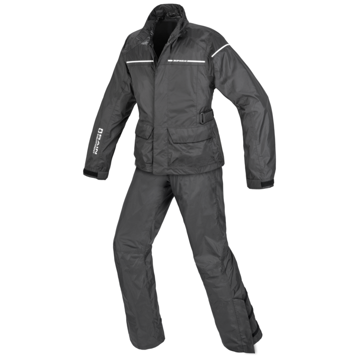 Echipa impermeabila Spidi urban rain kit, Negru, 56/2XL