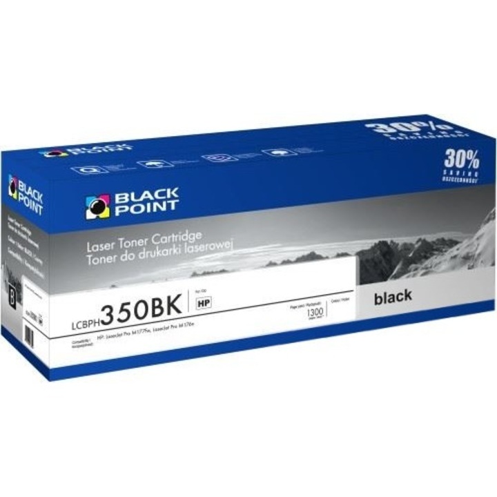 Black Point utángyártott HP CF350A toner - Fekete (LCBPH350BK) (306196)