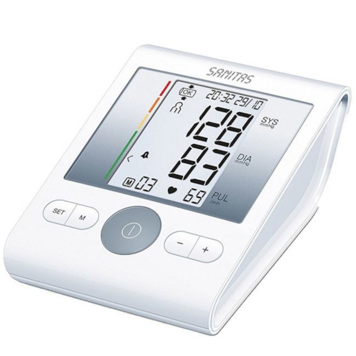 Sanitas SBM 22 digitális kar vérnyomásmérő, mandzsettával és tárolótáskával