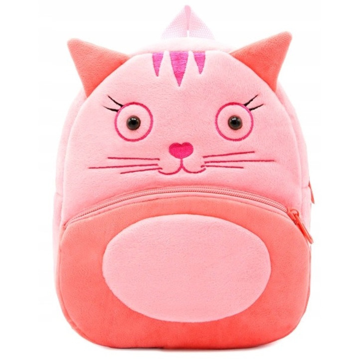 Раница за деца, Edibazzar, Полиестер, Розова