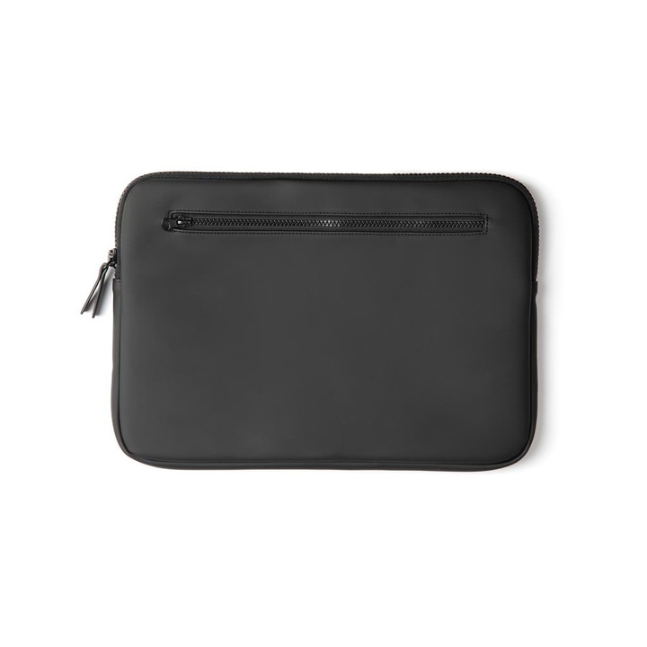 Husa Protect, Ronic, compatibila laptop Apple MacBook Air, MacBook Pro Touch Bar, 12 - 14 Inch, din poliuretan, 34 x 23.5 x 2.5 cm, albastru