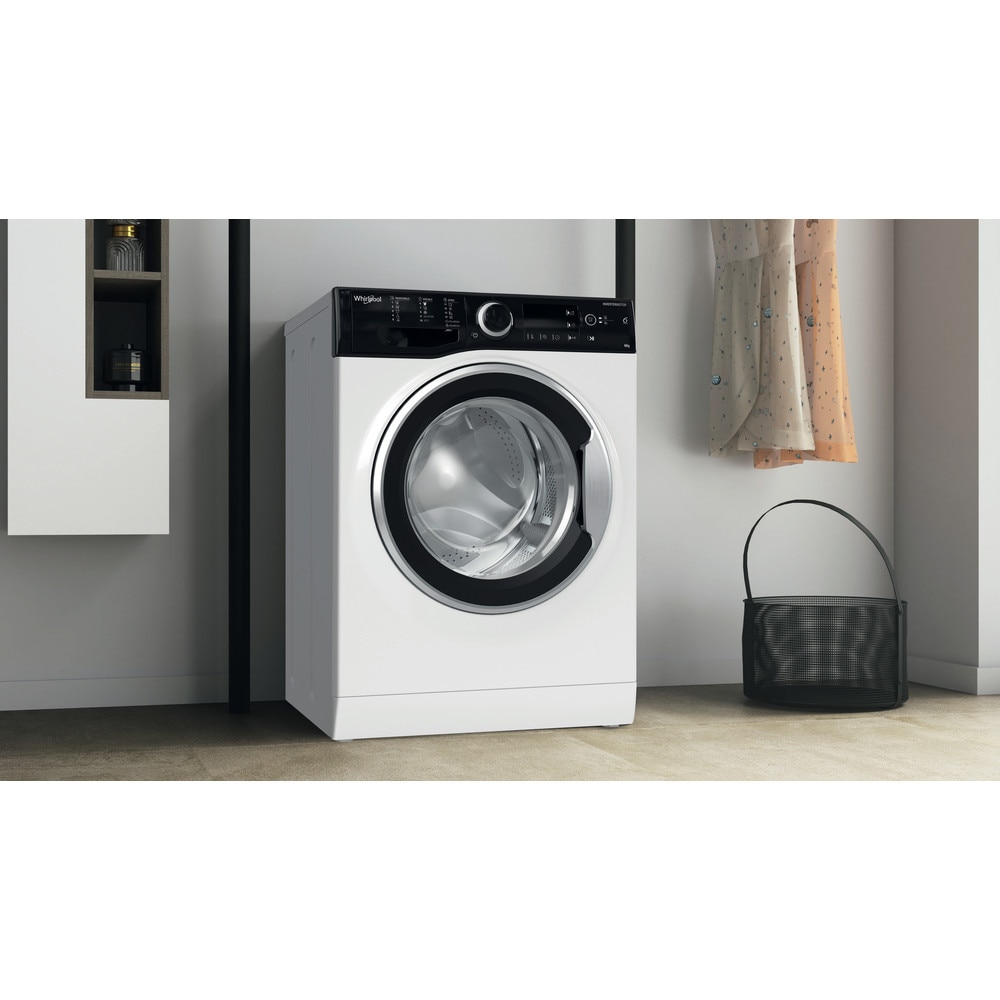 RESIGILAT: Masina de spalat rufe Whirlpool WRBSB 6249 S EU, 6 kg, Clasa C, 1200 rpm, Alb