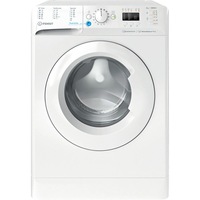 Indesit BWSA 61294 W EU N Masina de spalat ingusta cu incarcare frontala, clasa energetica „C”, max. 1200 rpm, capacitate 6 kg, Alb