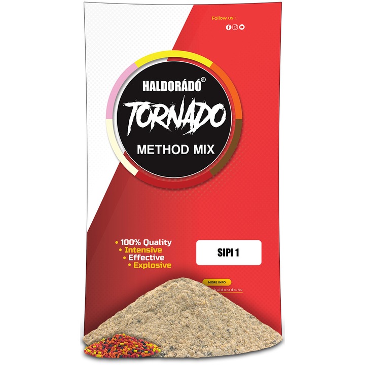 Nada, Haldorado, Tornado Method Mix, 500g, Sipi 1 lamaie menta