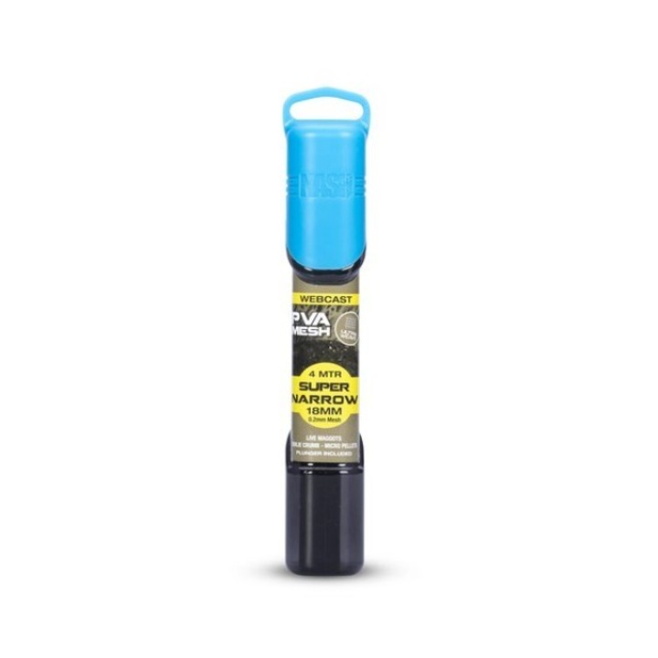 Комплект разтворима мрежа Nash Webcast Ultra Weave Pva Super Narrow 18mm X 4m - T8663