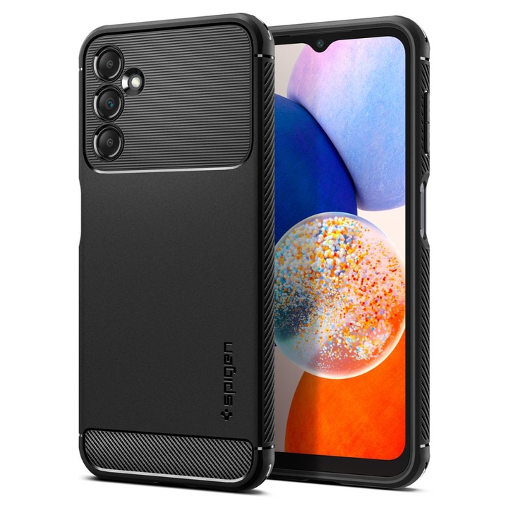 Samsung Galaxy A14 A145 / A14 5G A146, CN1541, fekete védőtok kompatibilis