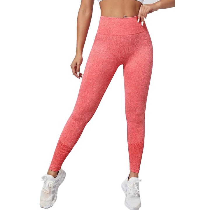 Colanti Fitness cu talie inalta WCLNT8020, Rosu