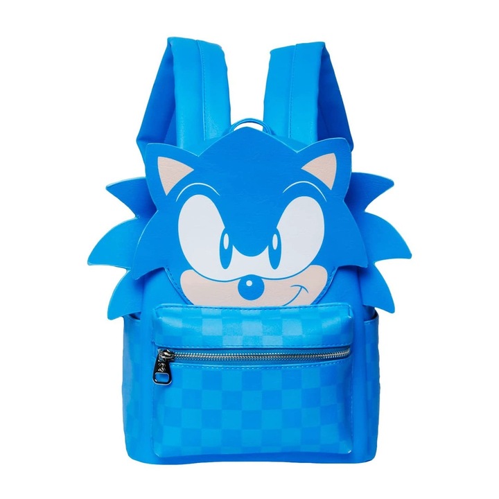 Rucsac fashion Sonic Speed, Albastru, 24 x 32 x 14 cm