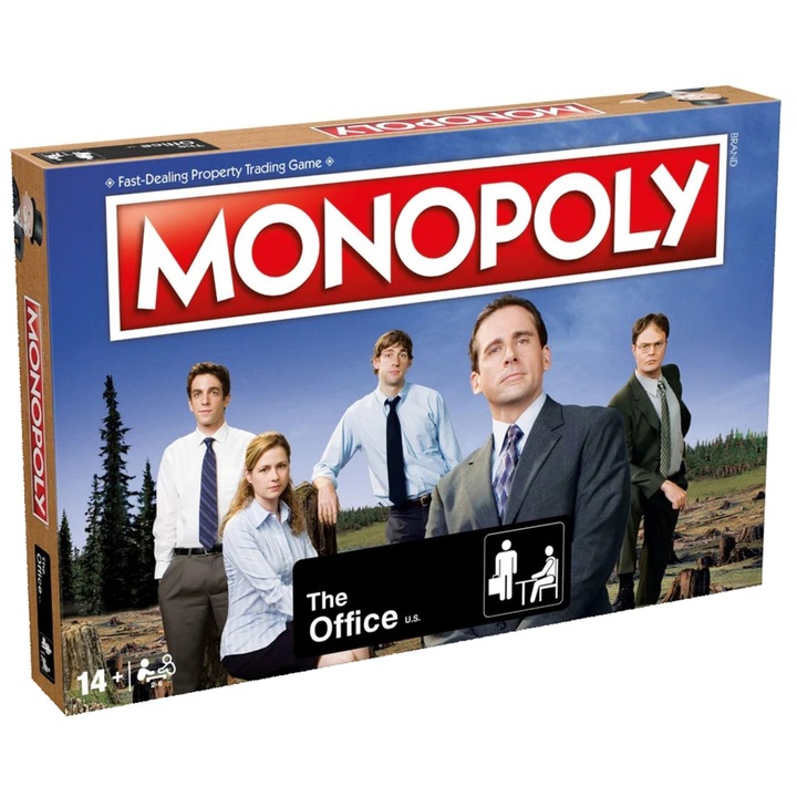 Winning Moves Társasjáték, Monopoly, The Office