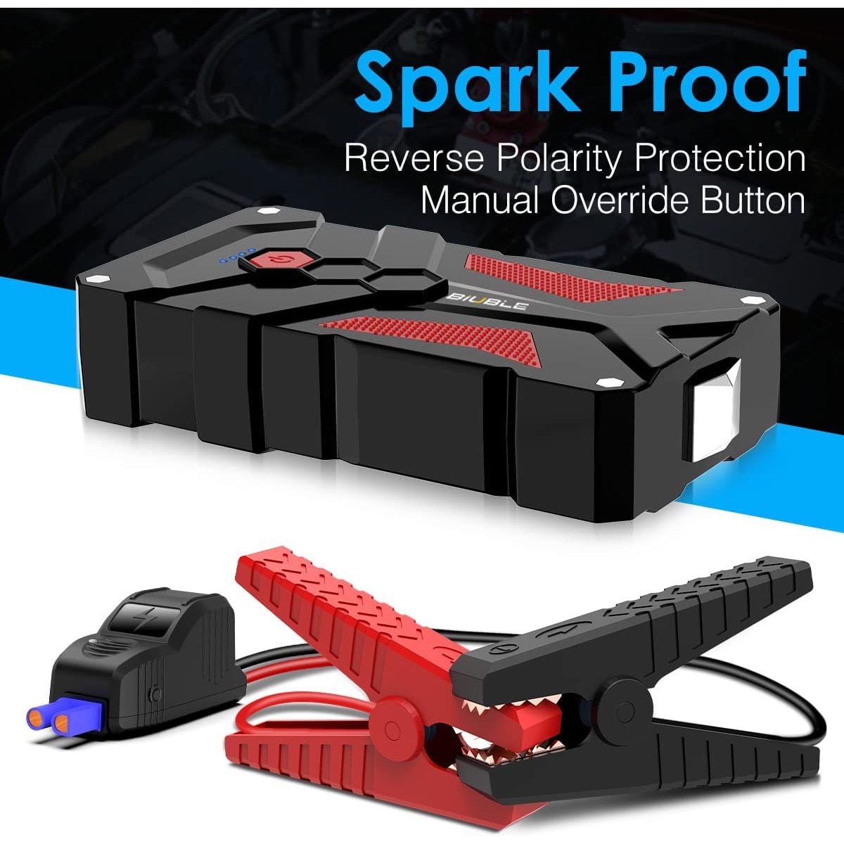 Автомобилен стартер, многофункционален стартов робот 2000A, с функция ...