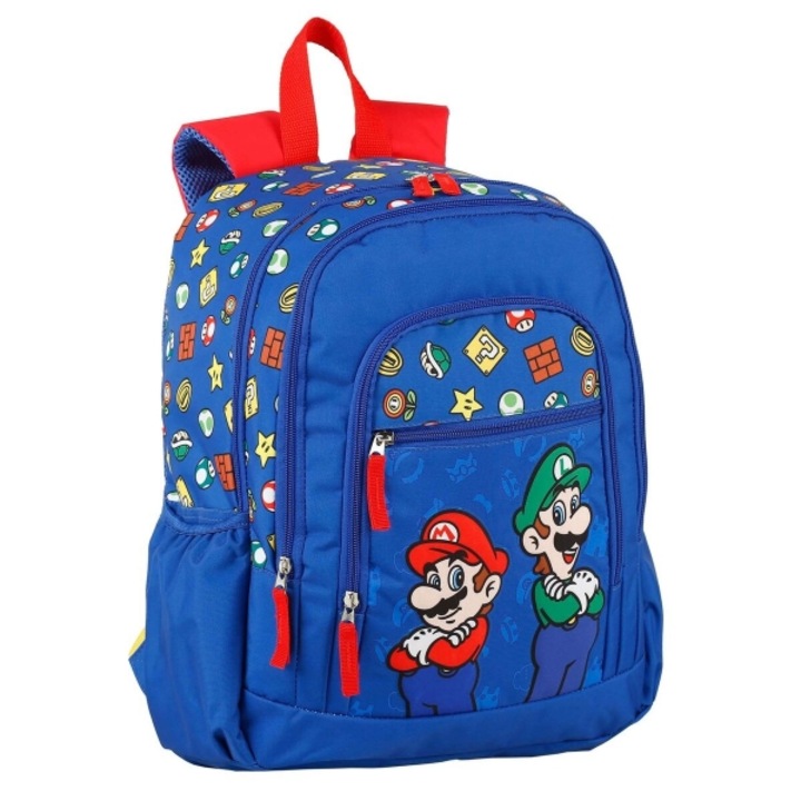 Училищна чанта с колелца Super Mario, Подложка