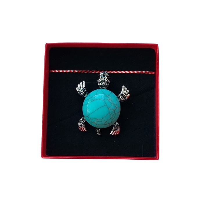 Bross típusú martissor négyzet alakú kartondobozban, P0699 modell