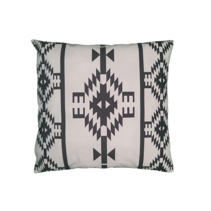 Perna decorativa model traditional, multicolora 43x43cm