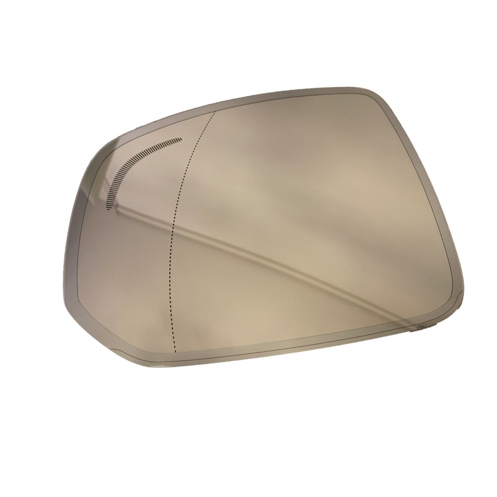 Bal tükör betét, Volvo, Üveg, OE, Barna