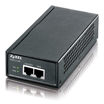Adaptor ZyXEL PoE12-HP, Injector PoE, 802.3at Adaptor ZyXEL PoE12-HP, Injector PoE, 802.3at