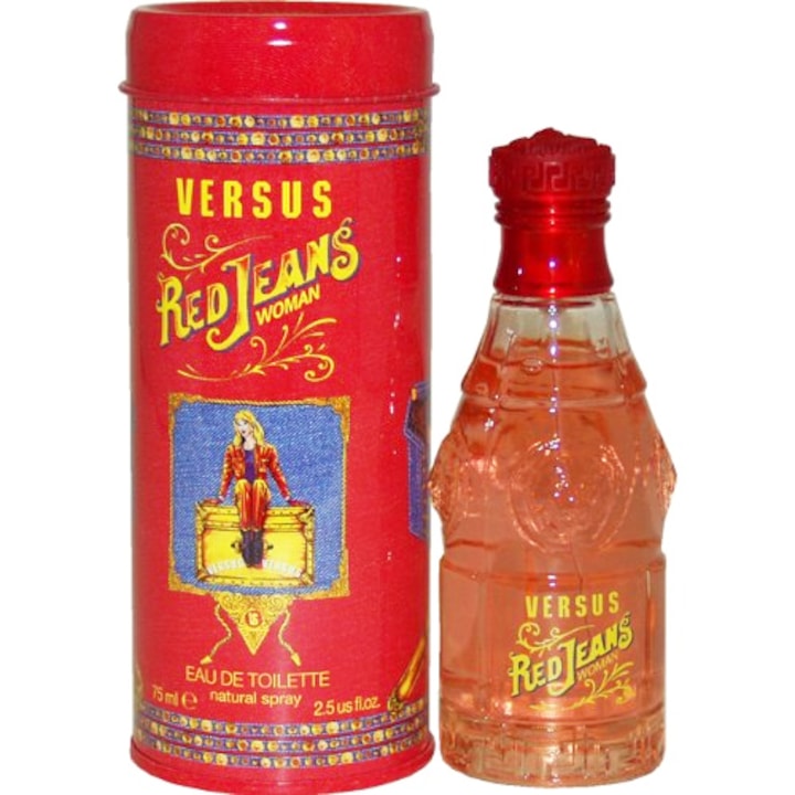 Versace Red Jeans női parfüm, Eau de Toilette, 75ml