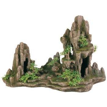 Decor acvariu Trixie stanca cu plante 8855, 45 cm Decor acvariu Trixie stanca cu plante 8855, 45 cm