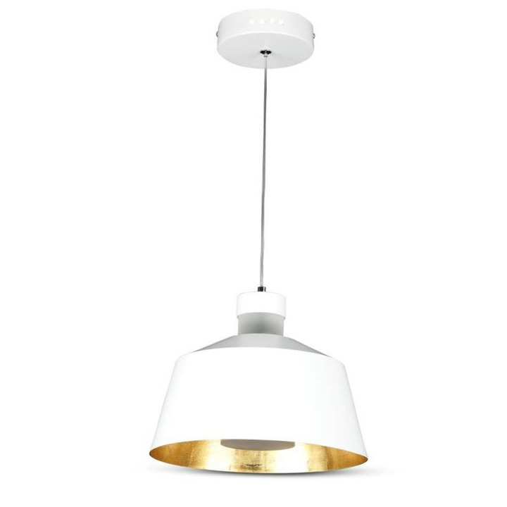 V-TAC LED висулка, акрил/желязо, 7W, 4000K, 400lm, бял