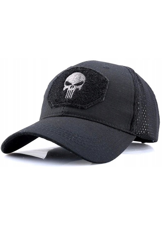 Sapca Skull Punisher, Reglabil, Negru
