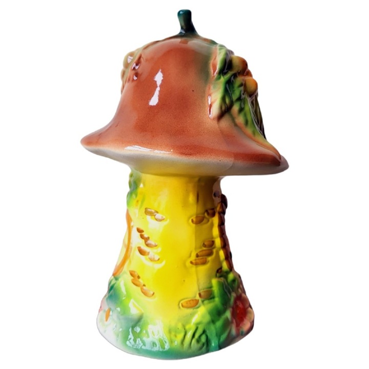 Statueta decorativa, Ciuperca, Multicolor, 23 cm, DVSG2012