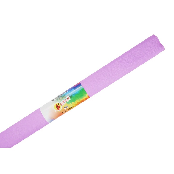 Krepp papír, Happy Color, Pasztell lila