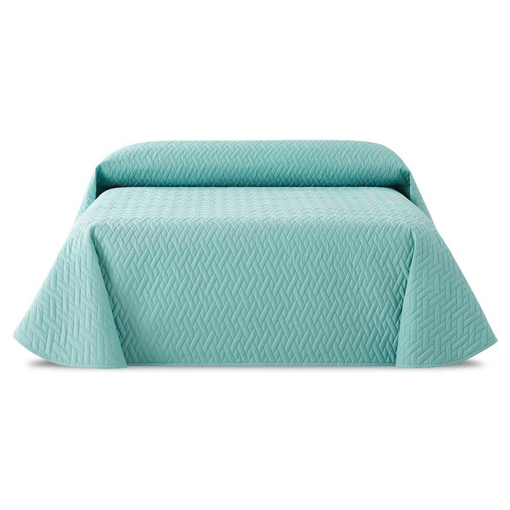 Капитонирано водоустойчиво одеяло Sofazip Teflon® Jade Mint Детски матрак 70 x 140 см