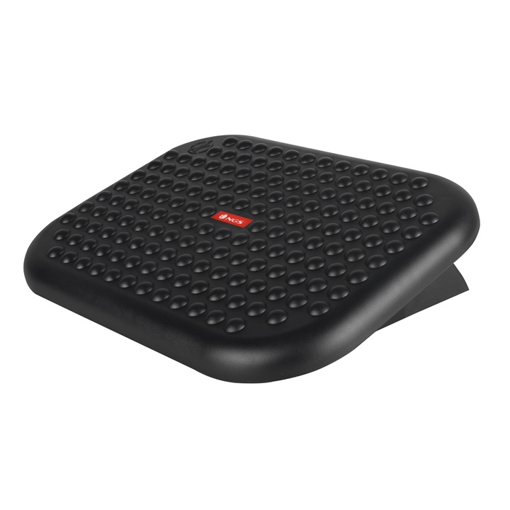 Suport picioare birou, reglabil, ergonomic, NGS Foot Nest, negru