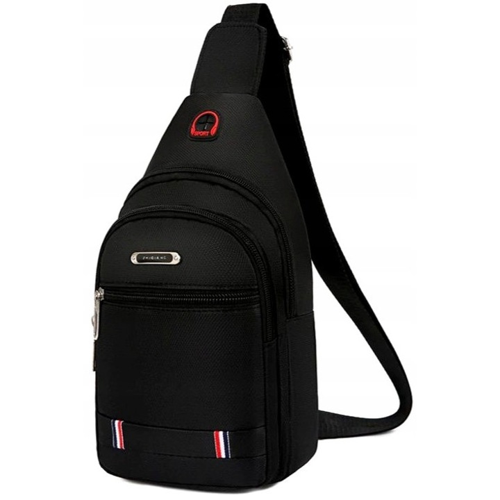 Edibazzar válltáska, szintetikus, fekete